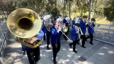 Grand Final Parade 2024 and ABC Melbourne Interview